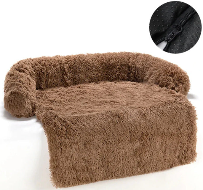 Fuzzy blanket, pet bed, dog bed