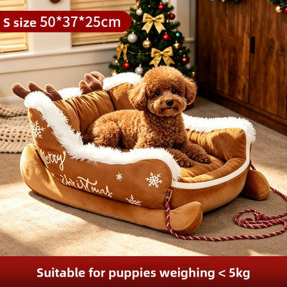 Christmas Sleigh Pet Bed