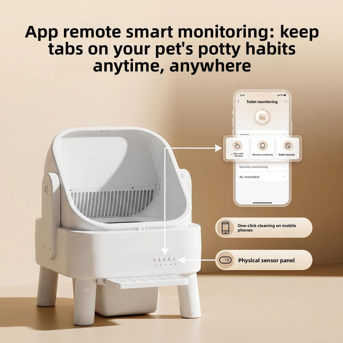 Automatic Smart Cat Litter Box