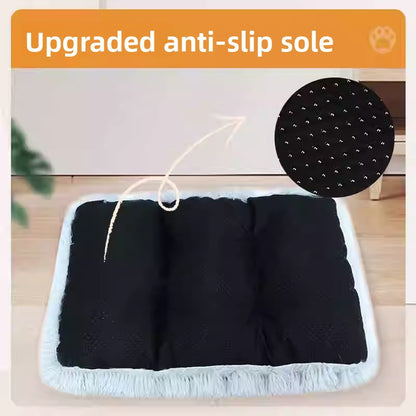 Plush Pet Bed Mat for Cats and Dogs