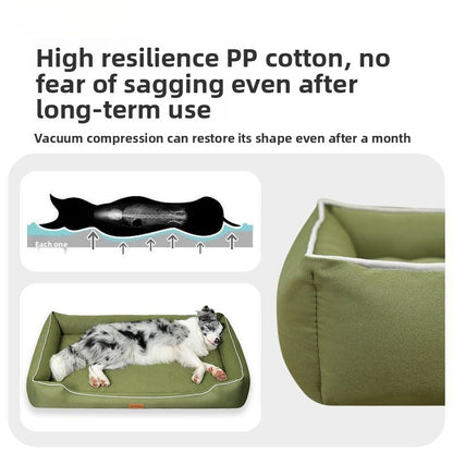 Cooling Pet Bed All Seasons Chew Resistant Washable